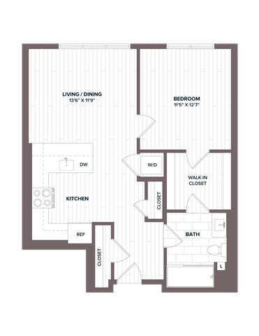 floorplan image of apartment D-219